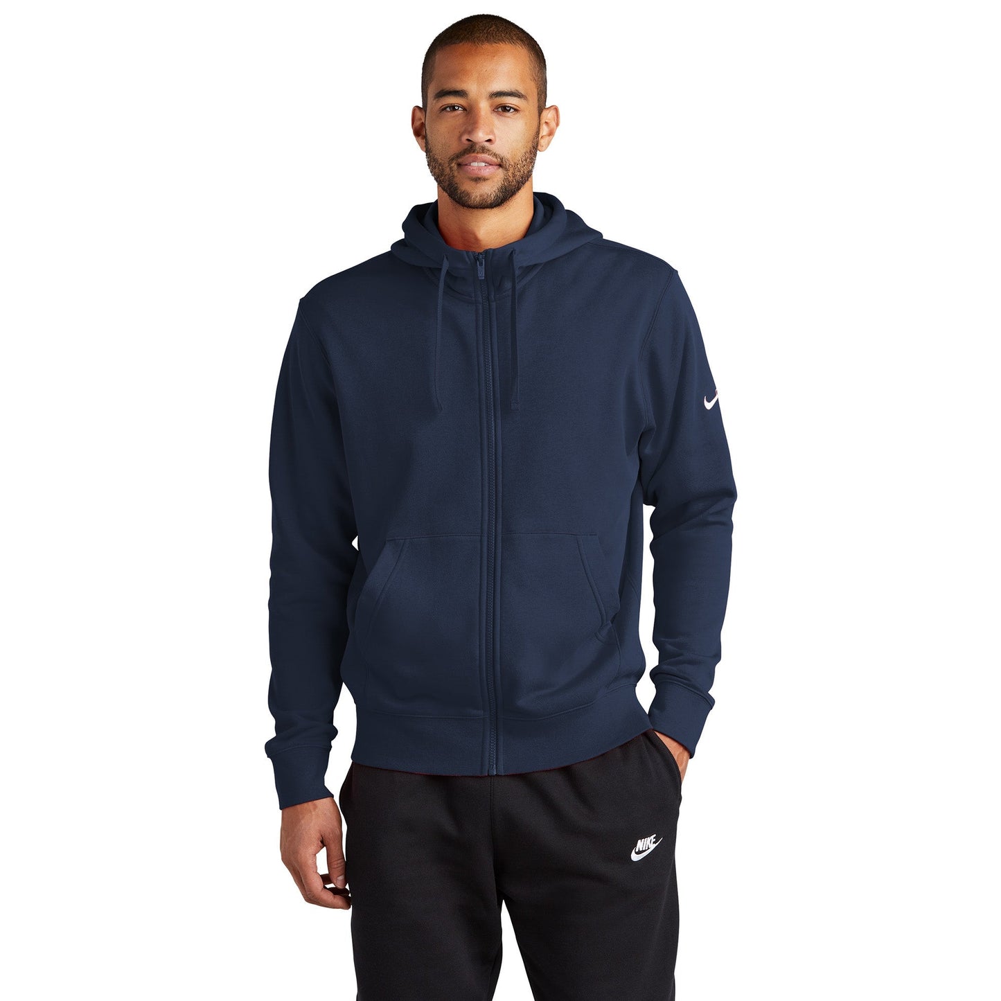 Black Fleece Hoodie - Nike - Comfortable Design