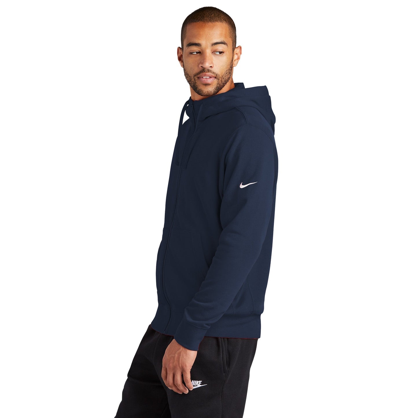 Black Fleece Hoodie - Nike - Comfortable Design