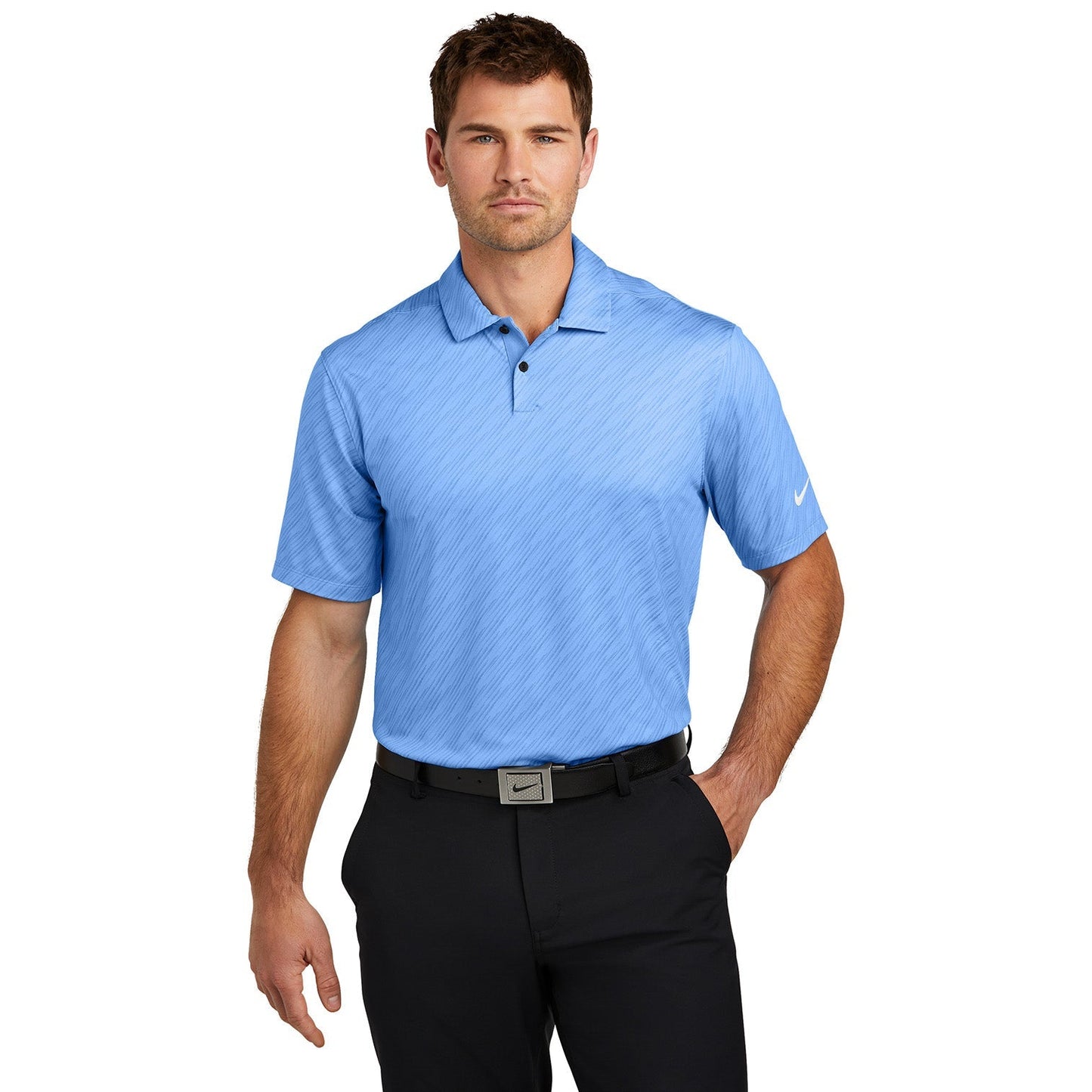 Anthracite Polo Shirt - Nike - Soft Dri-FIT Fabric