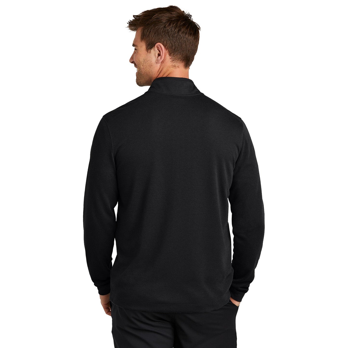 Black Sweatshirts - Nike - Textured Cover-Up