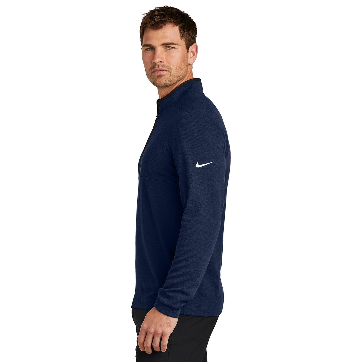 Black Sweatshirts - Nike - Textured Cover-Up