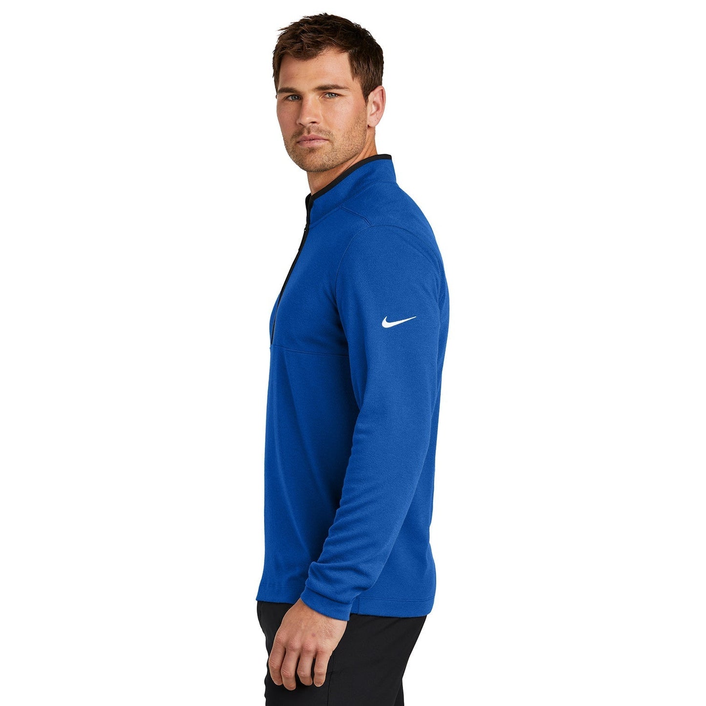 Black Sweatshirts - Nike - Textured Cover-Up