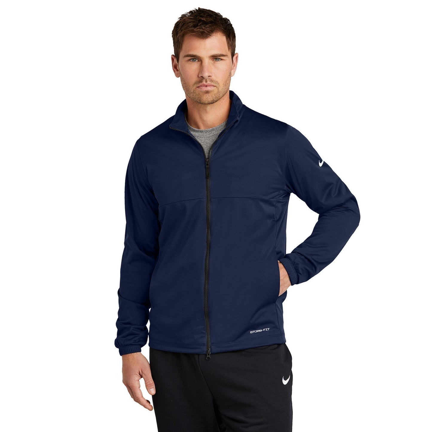 Anthracite Jacket - Nike - Weather Resistant Fabric
