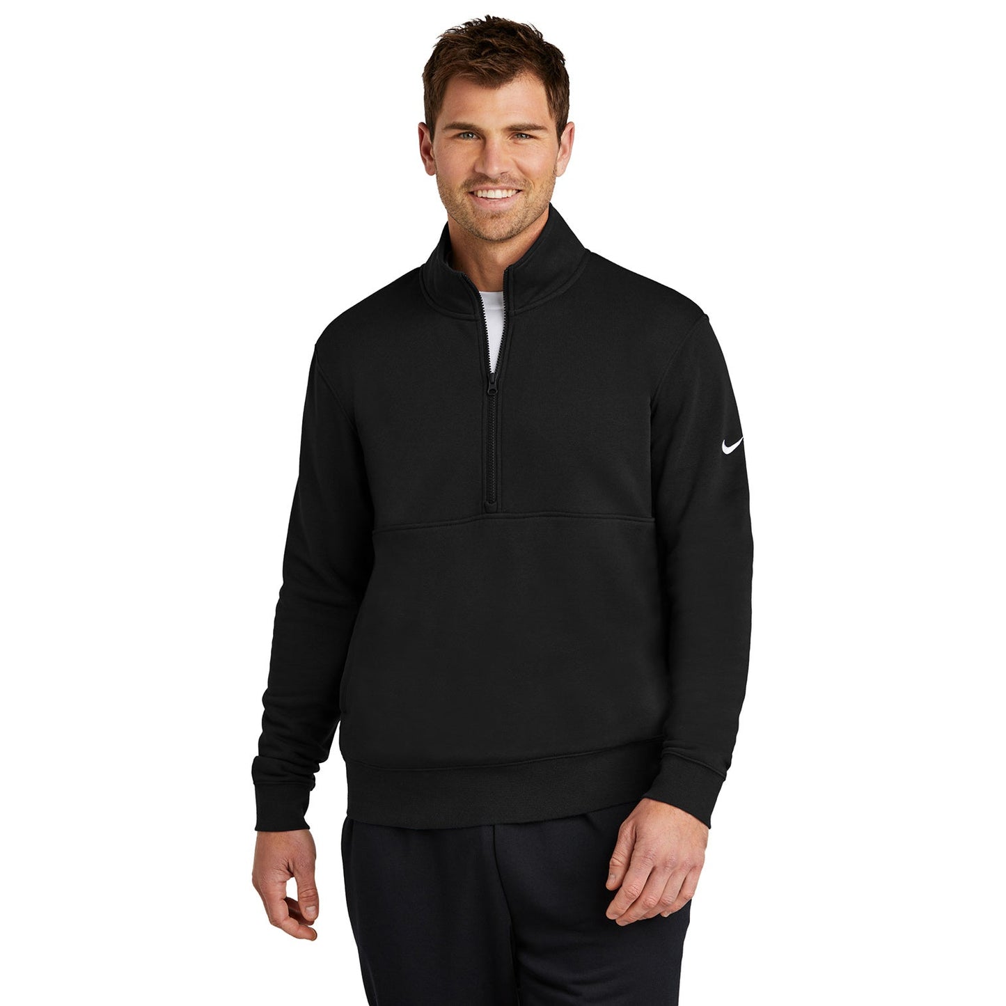 Anthracite Fleece Jacket - Nike - Eco-Friendly Material