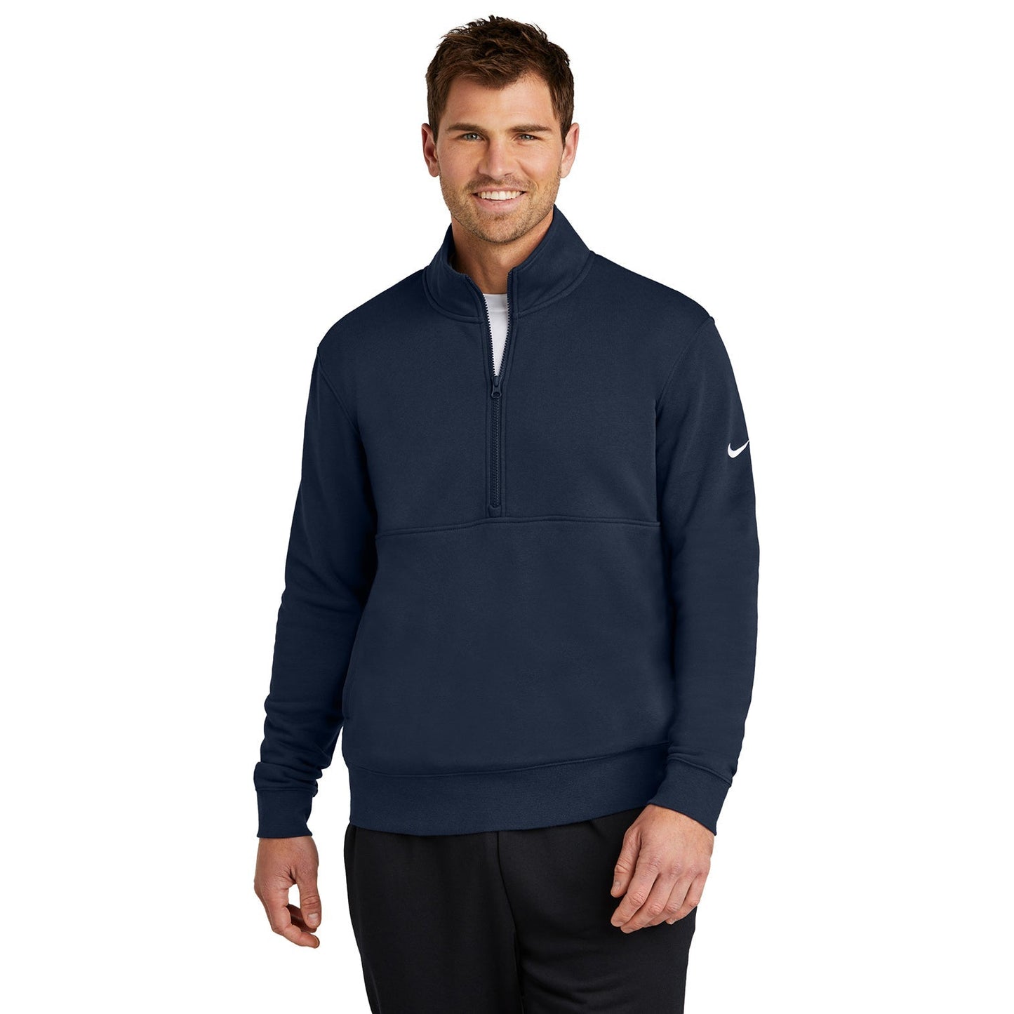 Anthracite Fleece Jacket - Nike - Eco-Friendly Material