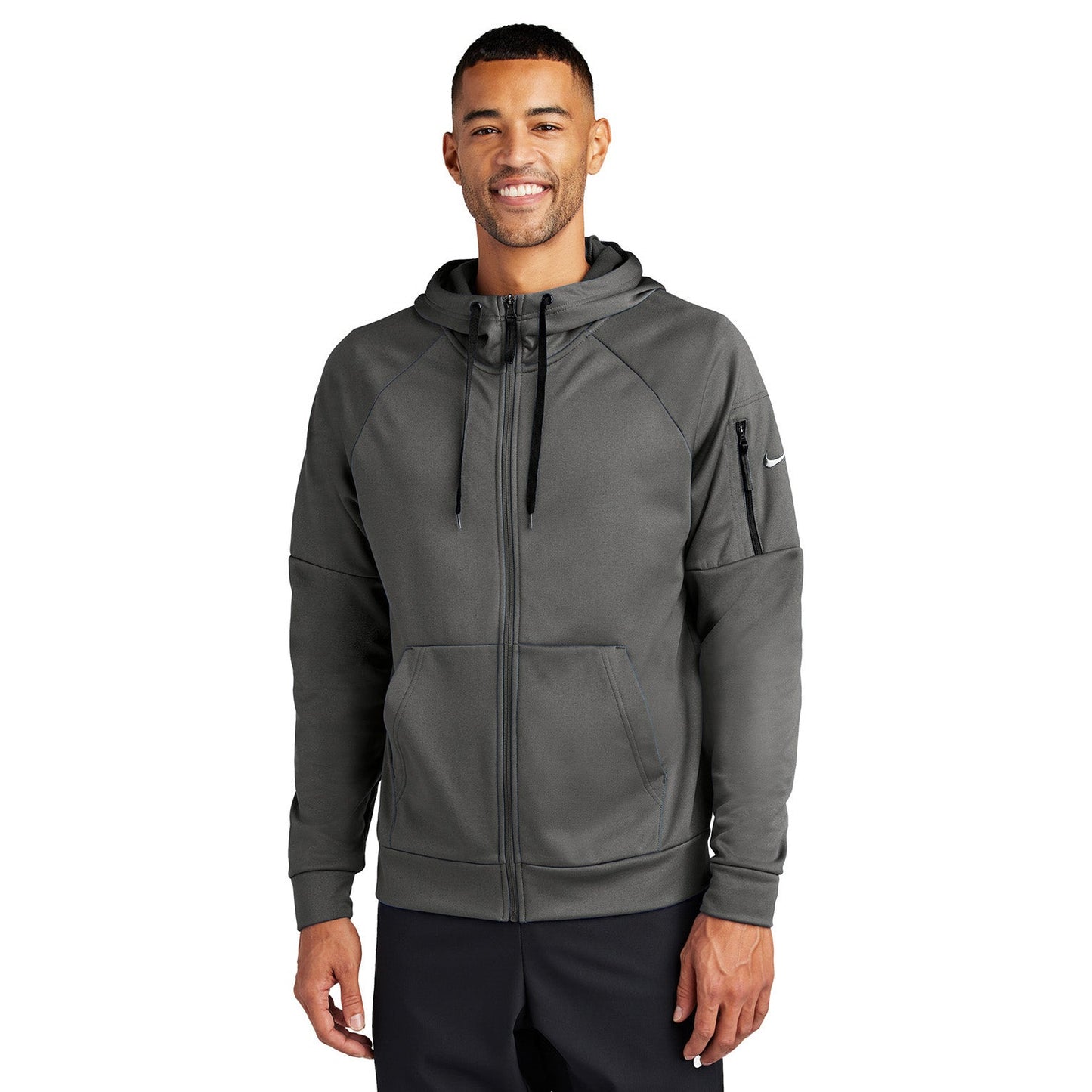 Anthracite Hoodie - Nike - Cozy Fleece Fabric