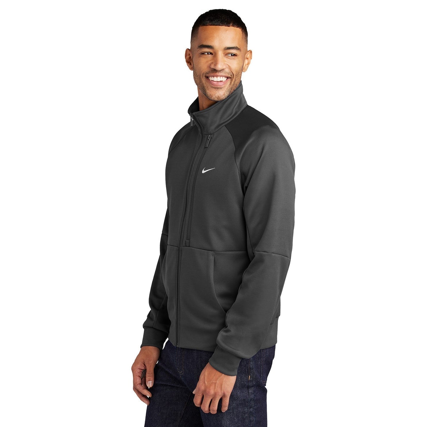 Anthracite Jacket - Nike - Sustainable Polyester Fabric