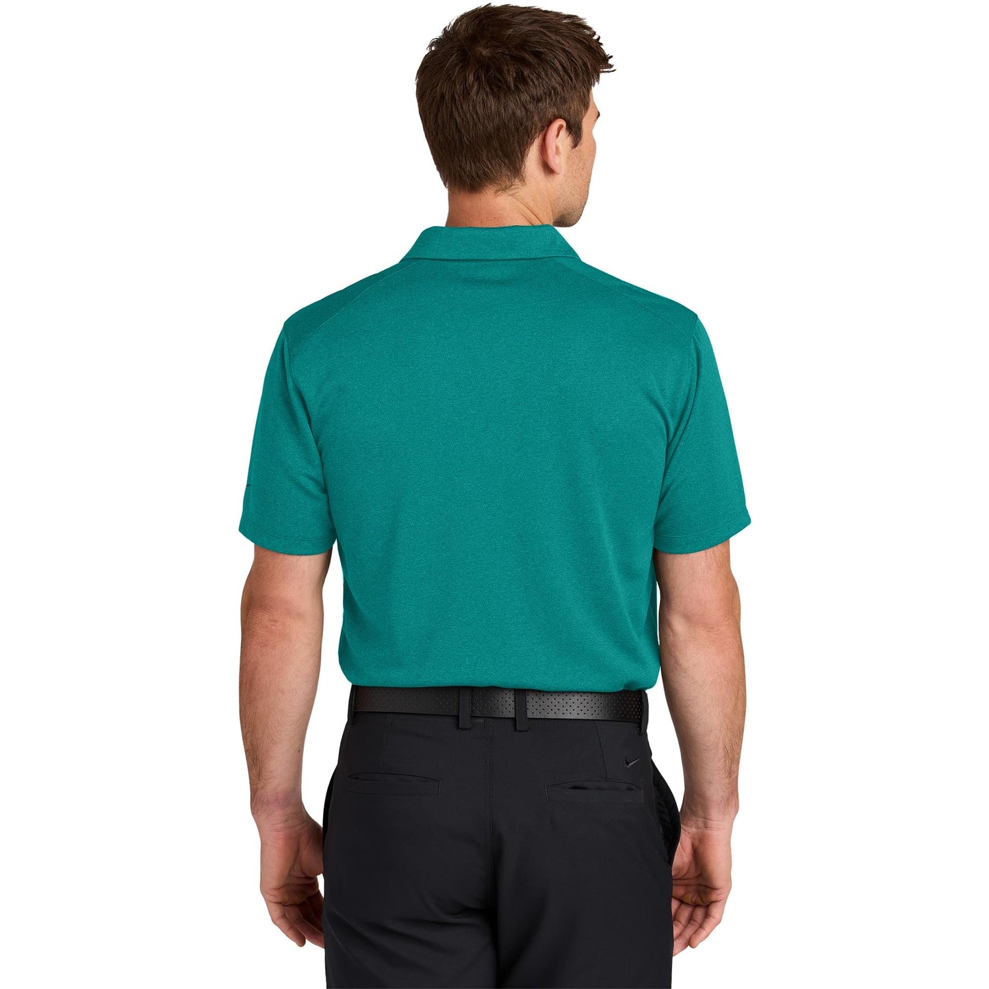 Anthracite Heather Polo - Nike - Moisture-Wicking Design