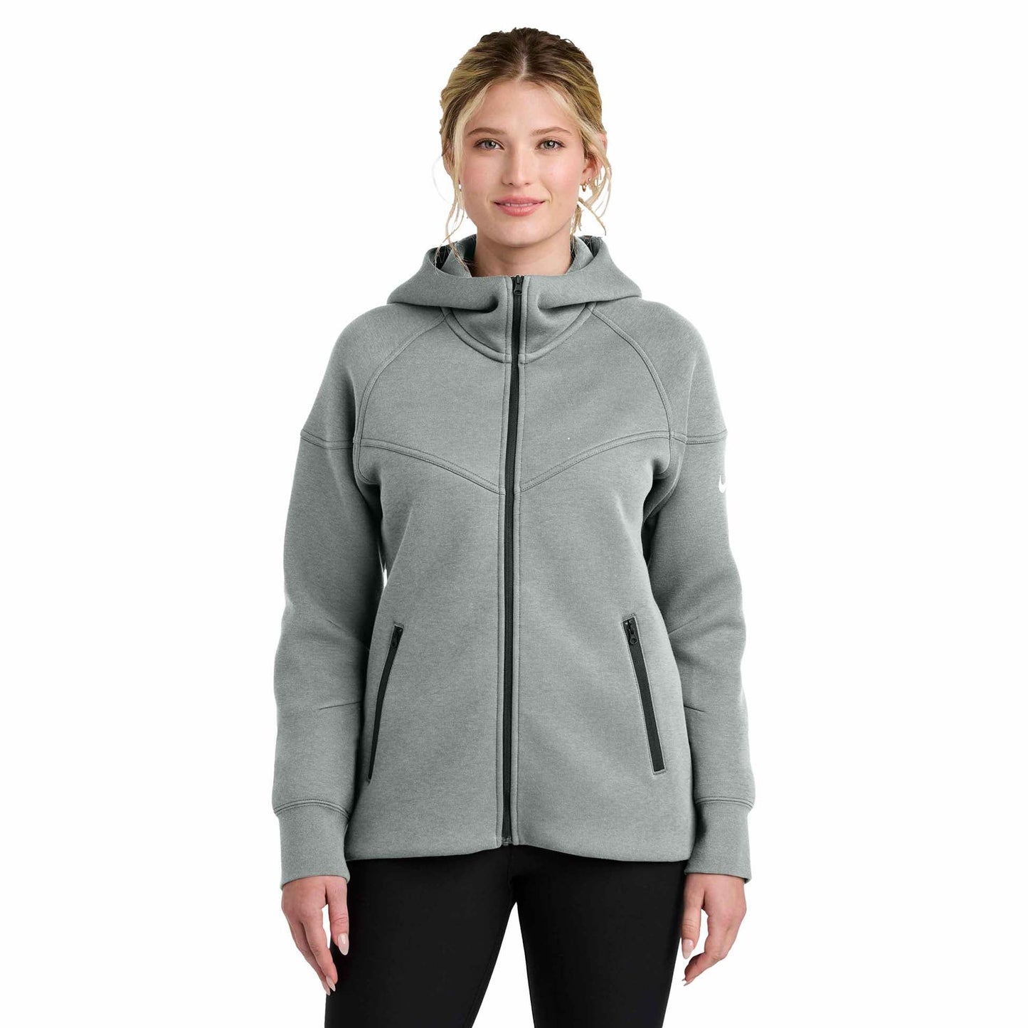 Anthracite Heather Sweatshirt - Nike - Soft Fleece