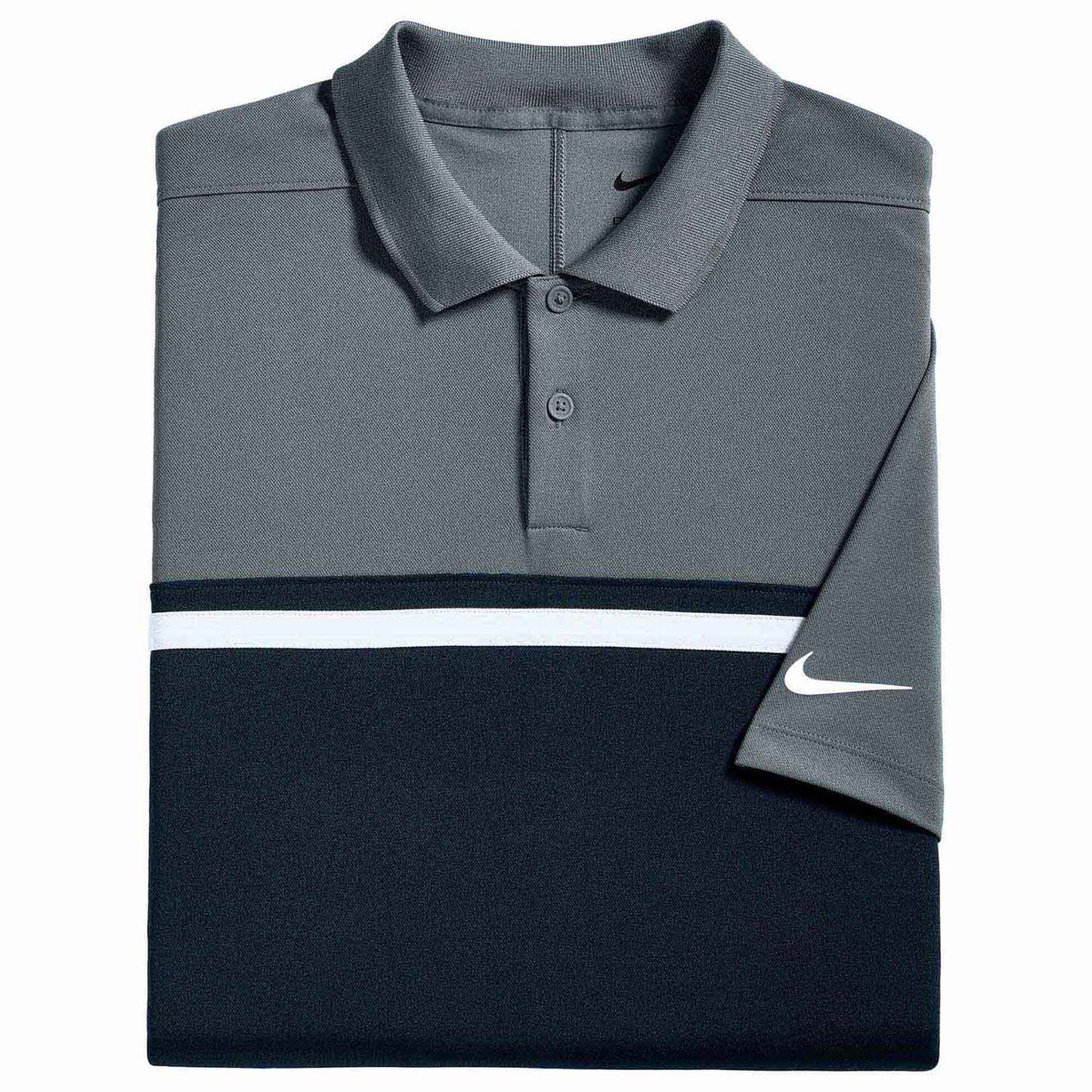 Black Polo Shirt - Nike - Dri-FIT Fabric
