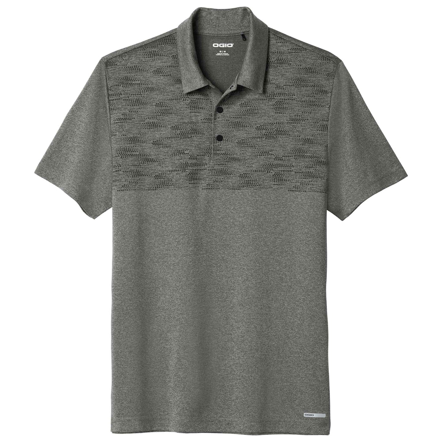 Dark Heather Grey Polo Shirts - OGIO - Wicking Comfort