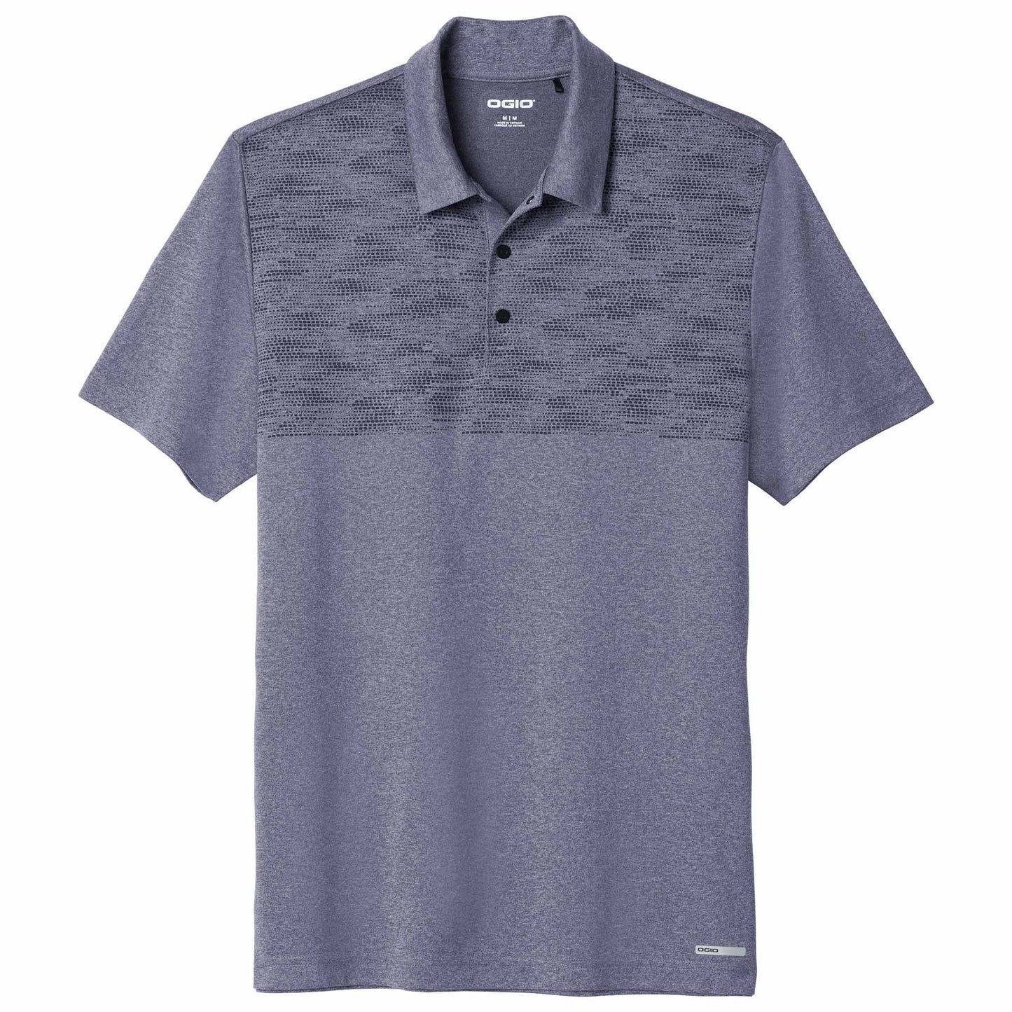 Dark Heather Grey Polo Shirts - OGIO - Wicking Comfort
