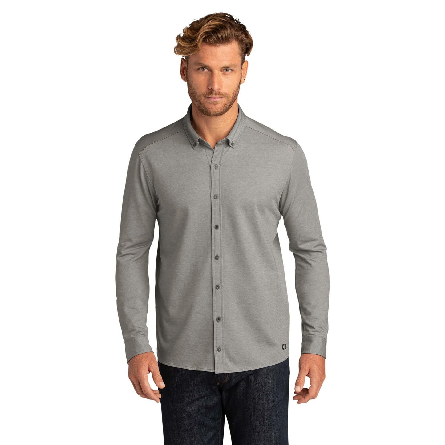 Blacktop Button Up Shirt - OGIO - Stretch Fabric