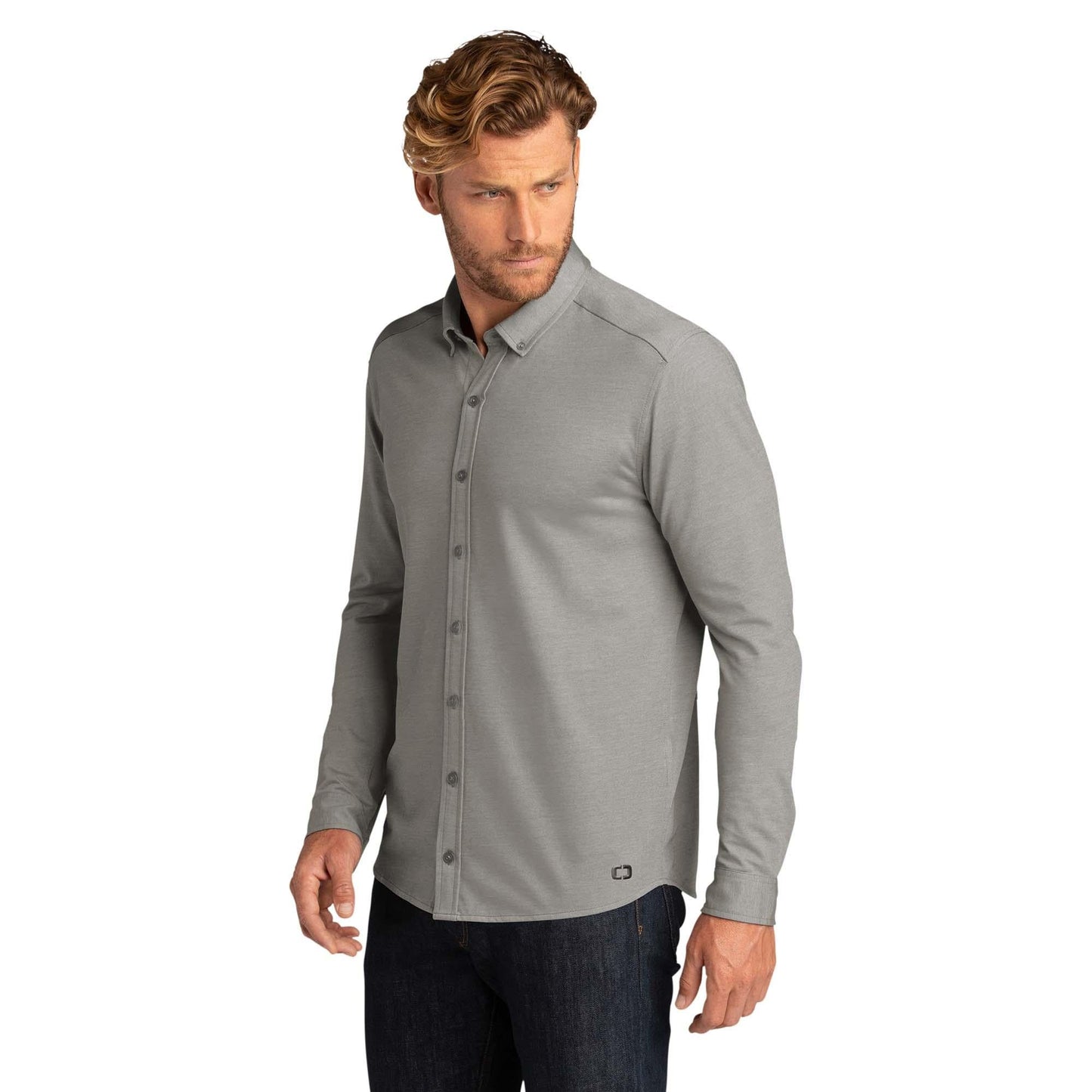 Blacktop Button Up Shirt - OGIO - Stretch Fabric