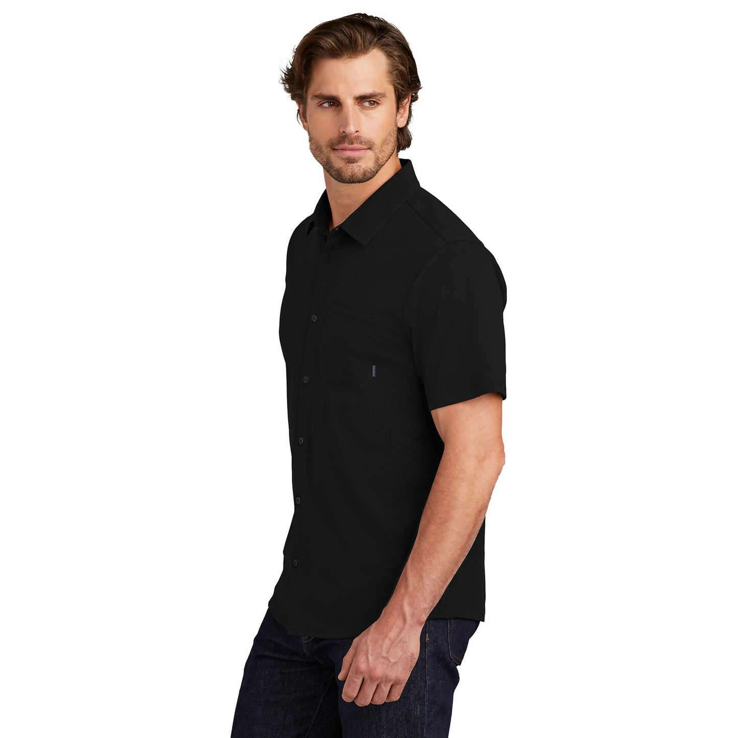Blacktop Button Up Shirts - OGIO - Modern Stretch Blend