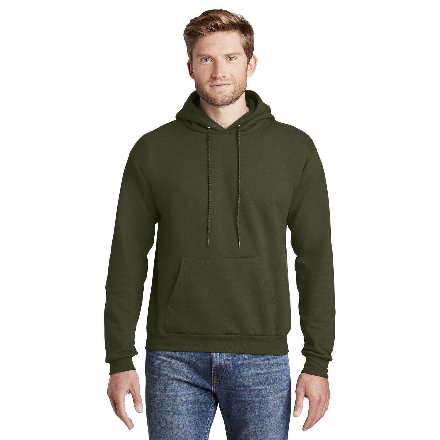 Light Steel Sweatshirts - Hanes - Eco-Friendly Design