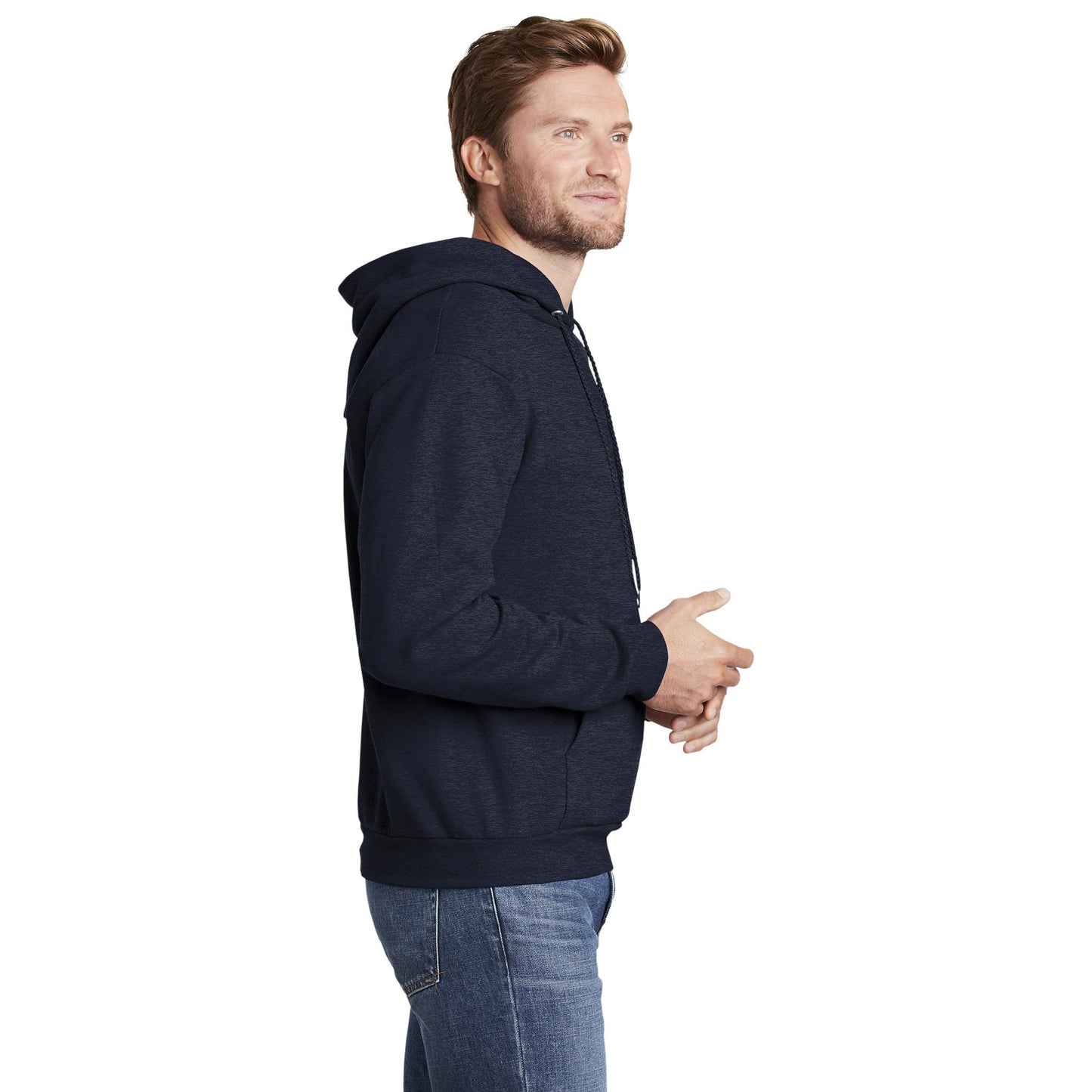 Light Steel Sweatshirts - Hanes - Eco-Friendly Design