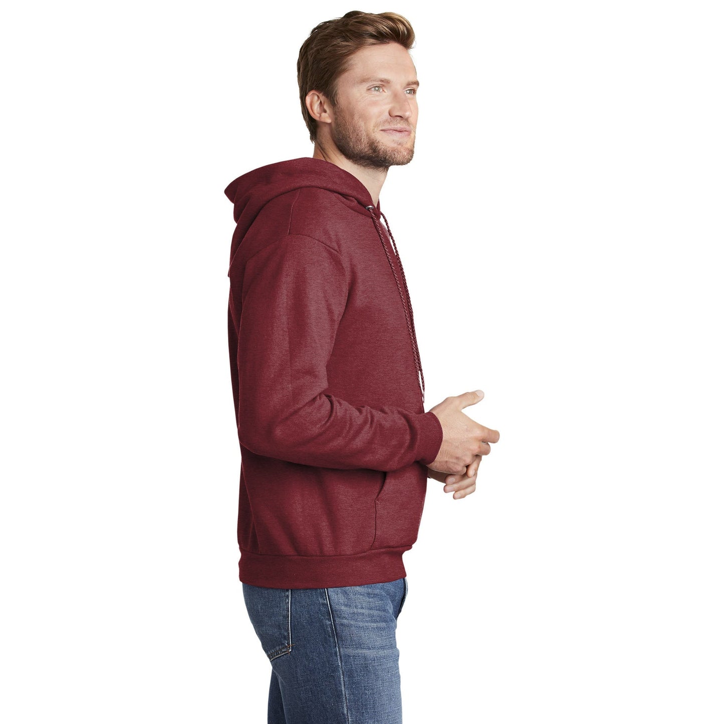 Light Steel Sweatshirts - Hanes - Eco-Friendly Design