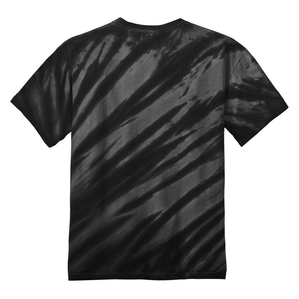Black Tie-Dye T-Shirt - Port & Company - Vibrant Colors