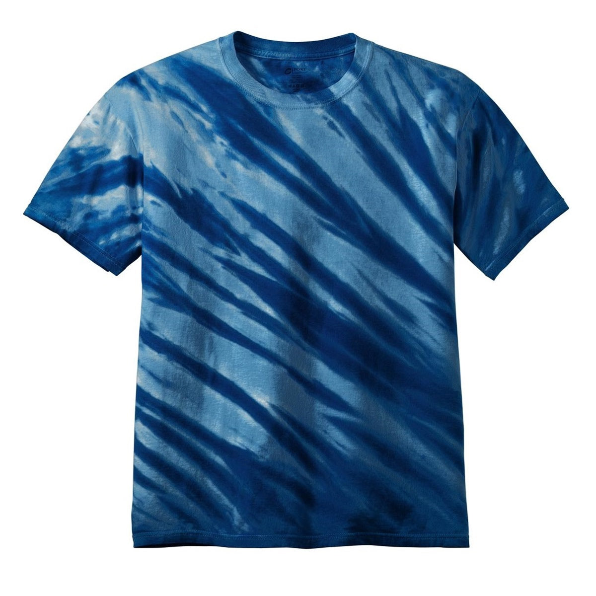 Black Tie-Dye T-Shirt - Port & Company - Vibrant Colors