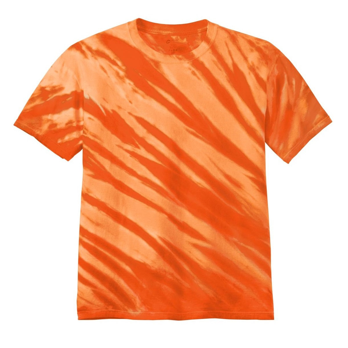 Black Tie-Dye T-Shirt - Port & Company - Vibrant Colors