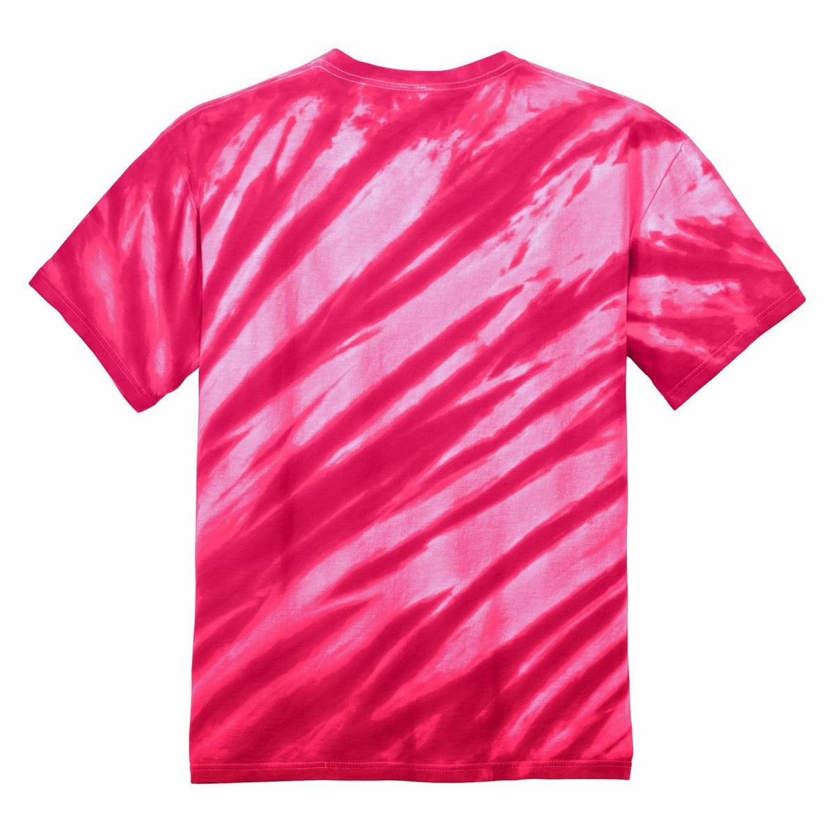 Black Tie-Dye T-Shirt - Port & Company - Vibrant Colors