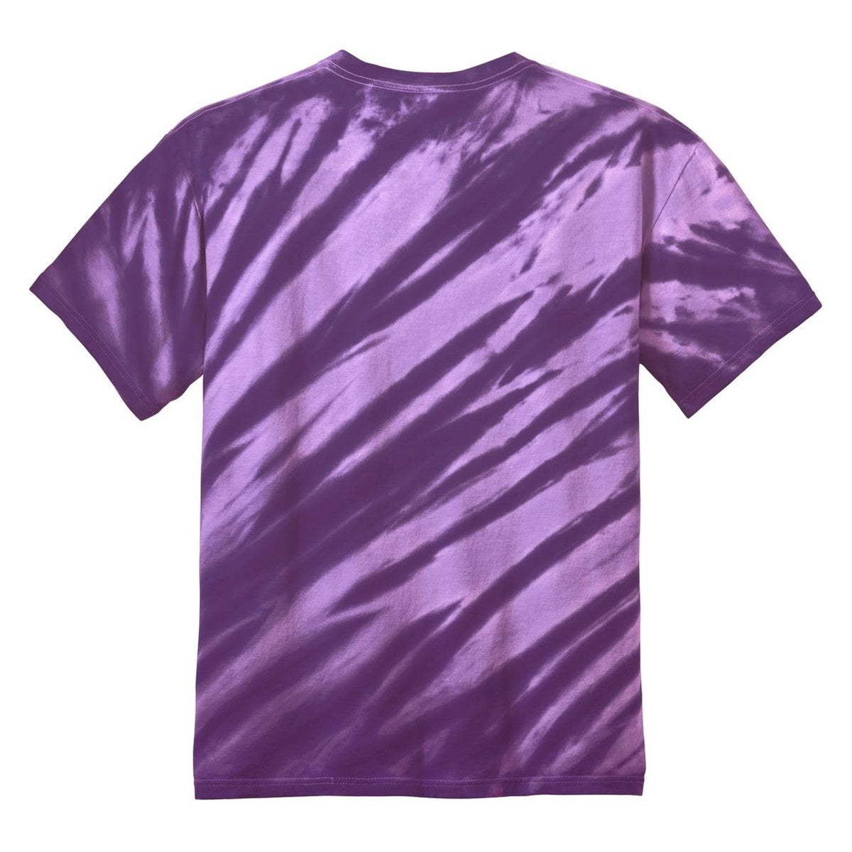 Black Tie-Dye T-Shirt - Port & Company - Vibrant Colors