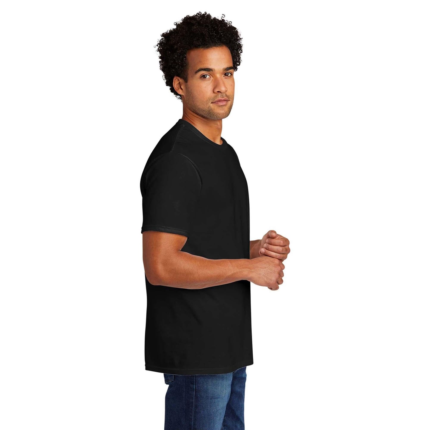 Black Heather T-Shirt - Port & Company - Comfortable Tee