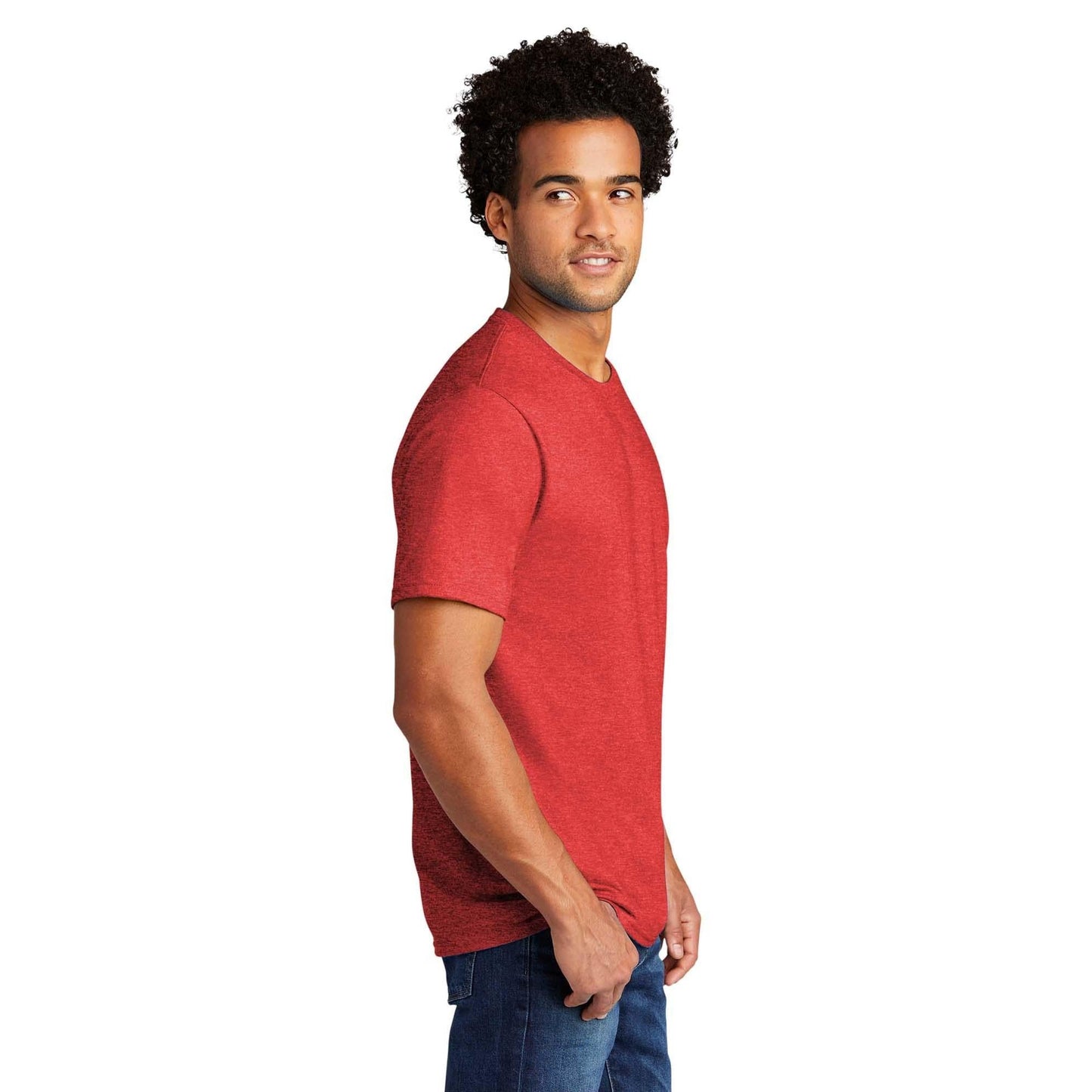 Black Heather T-Shirt - Port & Company - Comfortable Tee