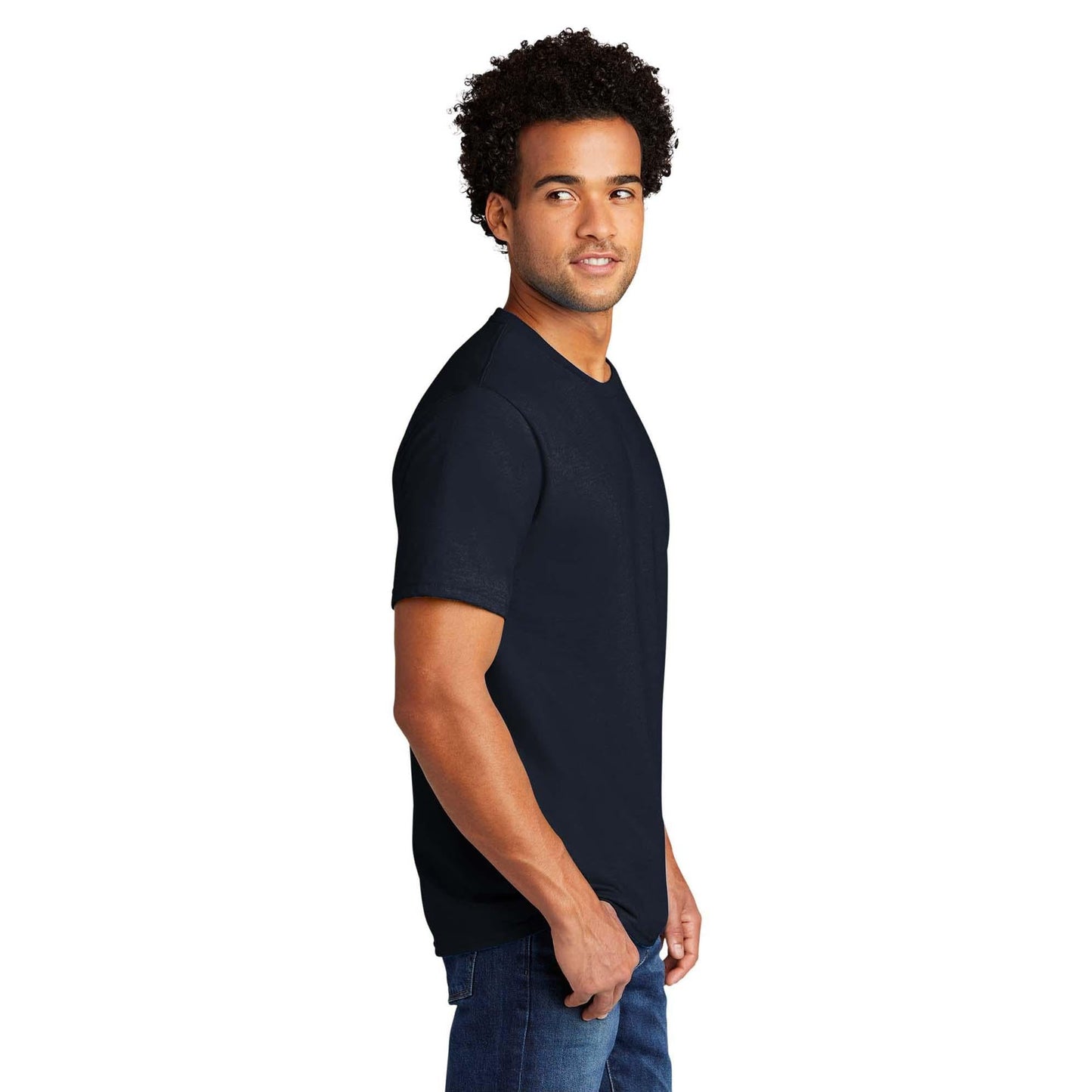 Black Heather T-Shirt - Port & Company - Comfortable Tee