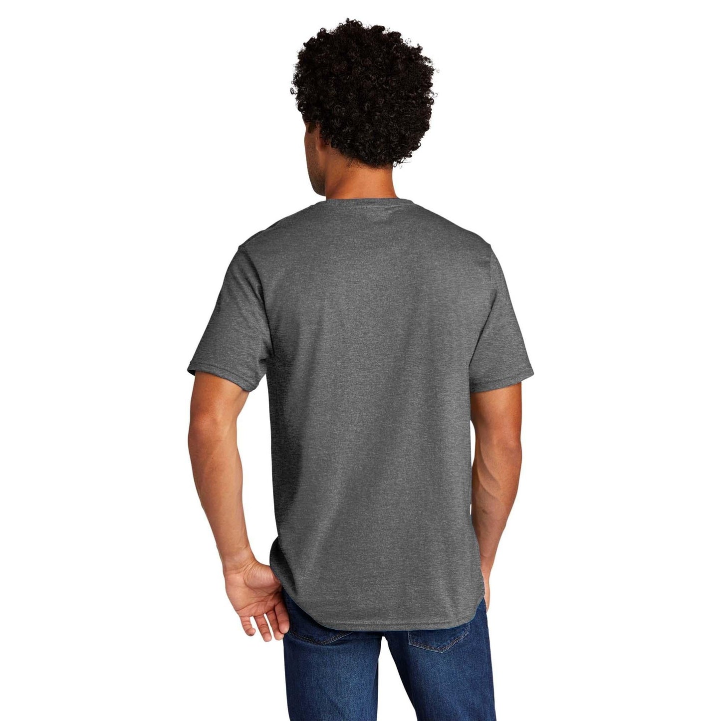 Black Heather T-Shirt - Port & Company - Comfortable Tee