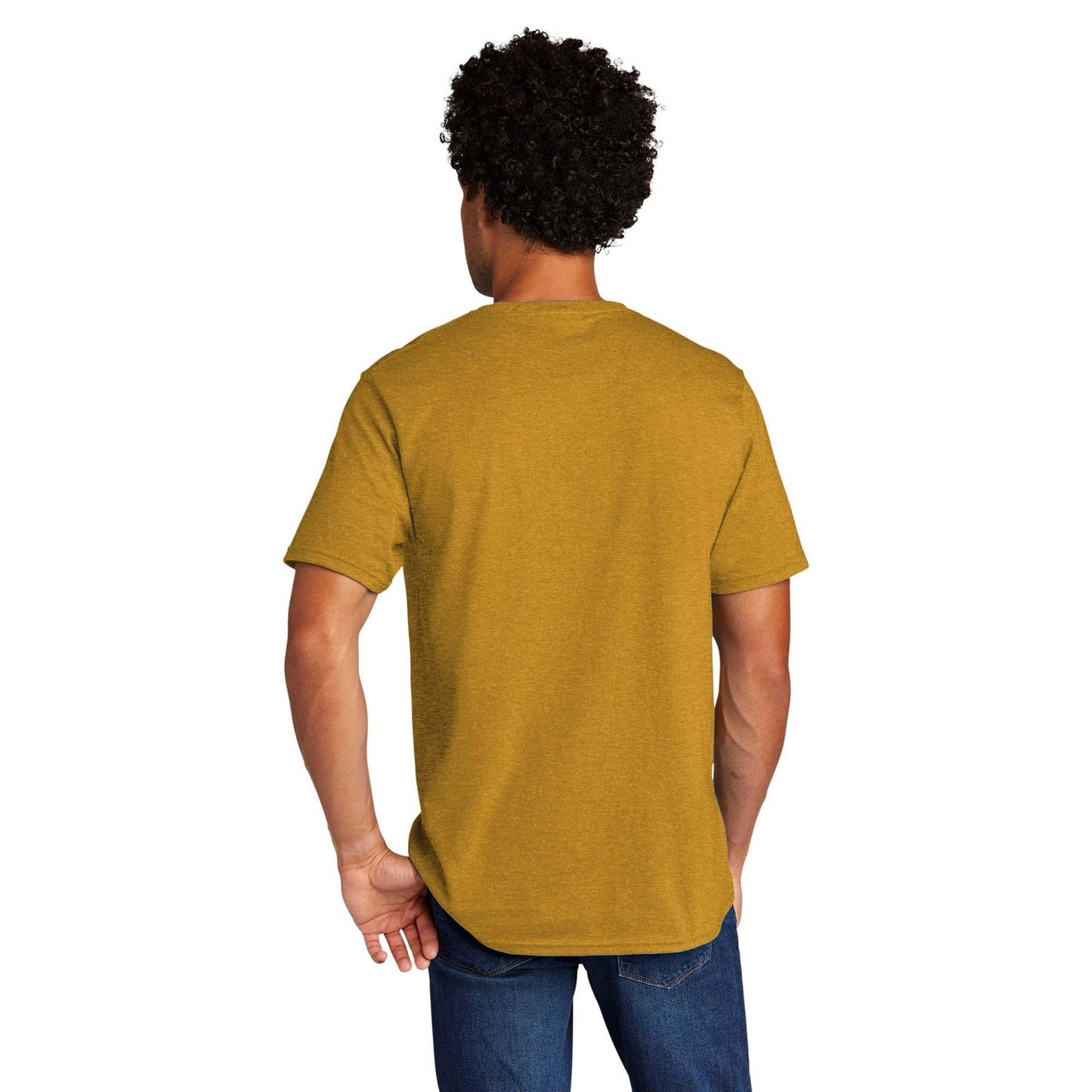 Black Heather T-Shirt - Port & Company - Comfortable Tee
