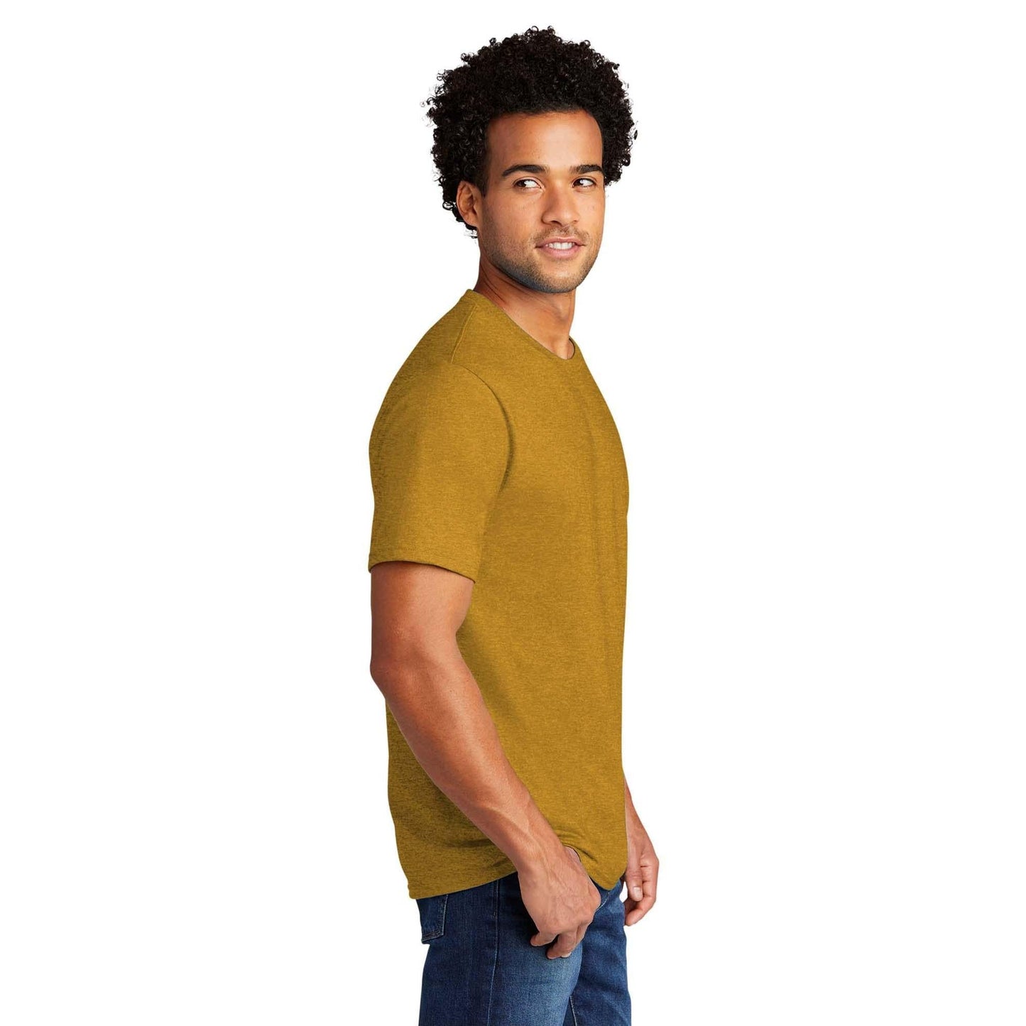 Black Heather T-Shirt - Port & Company - Comfortable Tee