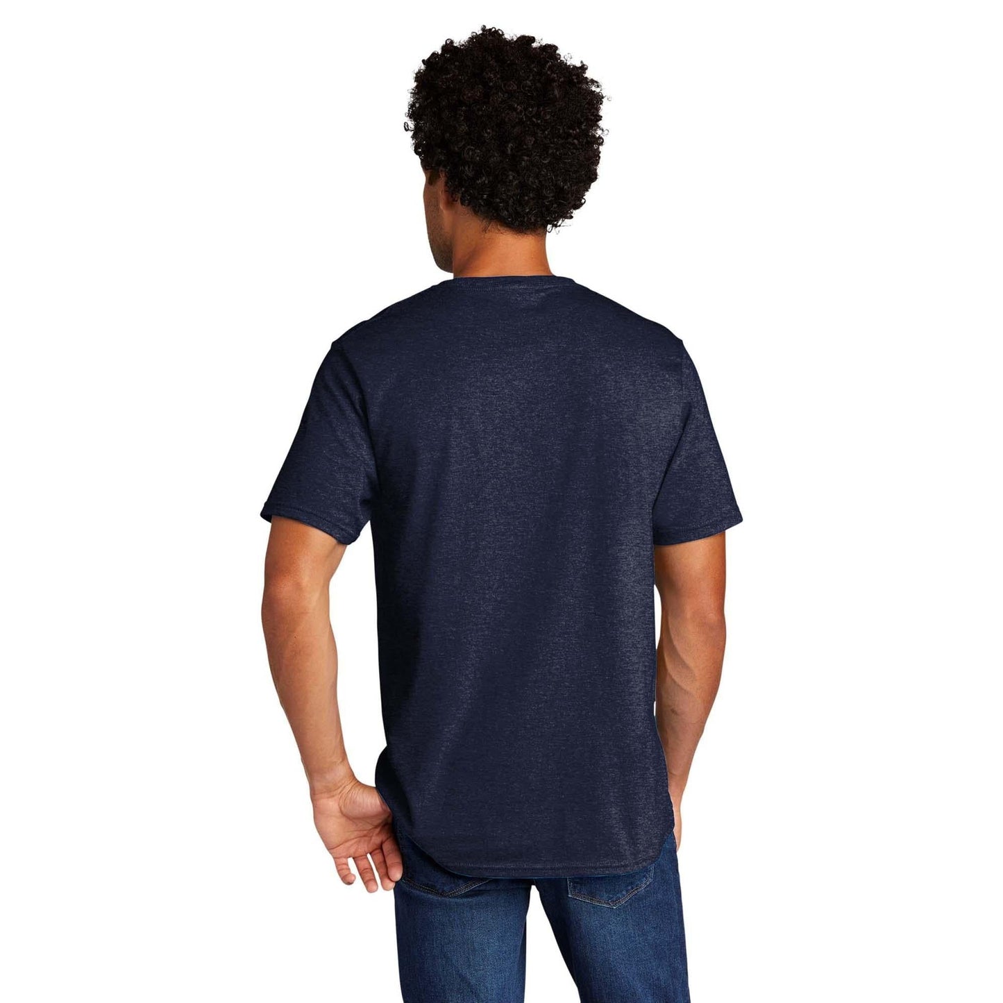 Black Heather T-Shirt - Port & Company - Comfortable Tee