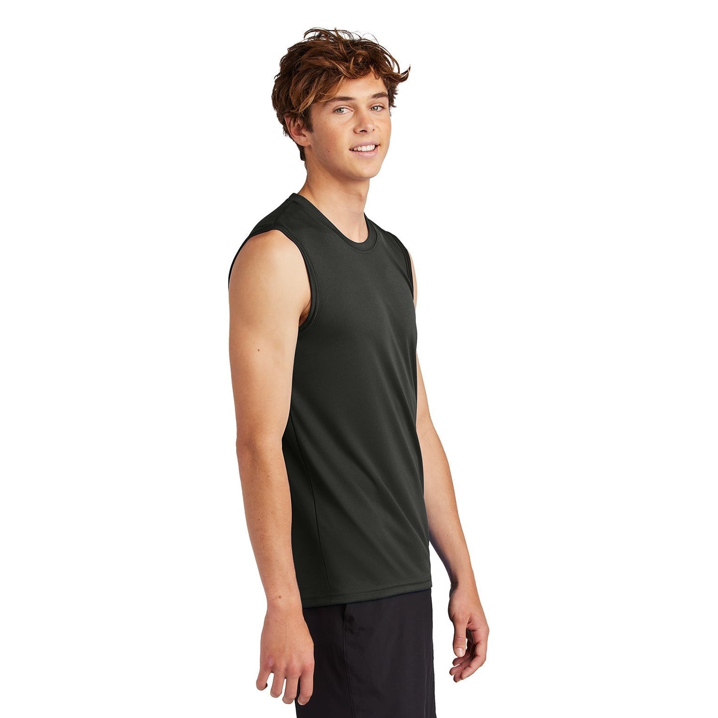 Charcoal Performance T-Shirt - Port & Company - Wicking Fabric