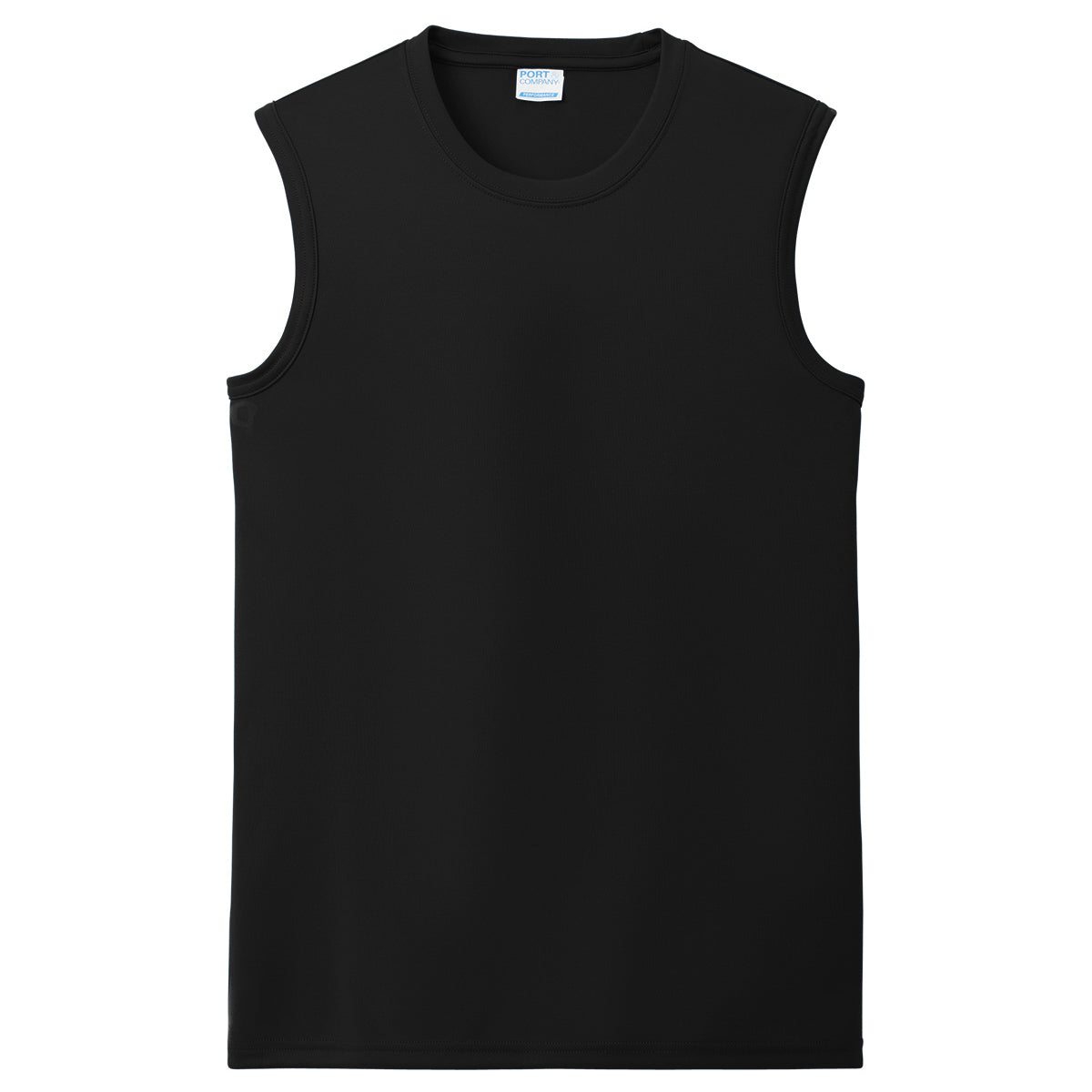 Charcoal Performance T-Shirt - Port & Company - Wicking Fabric