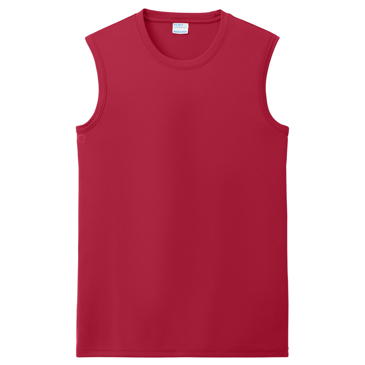 Charcoal Performance T-Shirt - Port & Company - Wicking Fabric