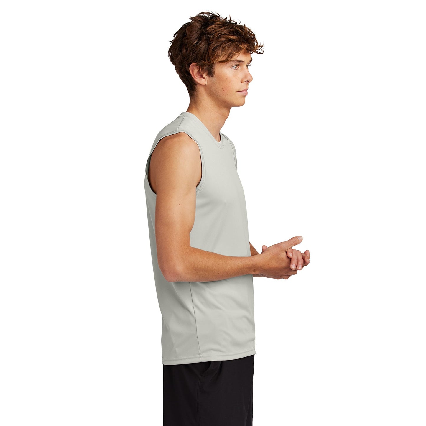 Charcoal Performance T-Shirt - Port & Company - Wicking Fabric