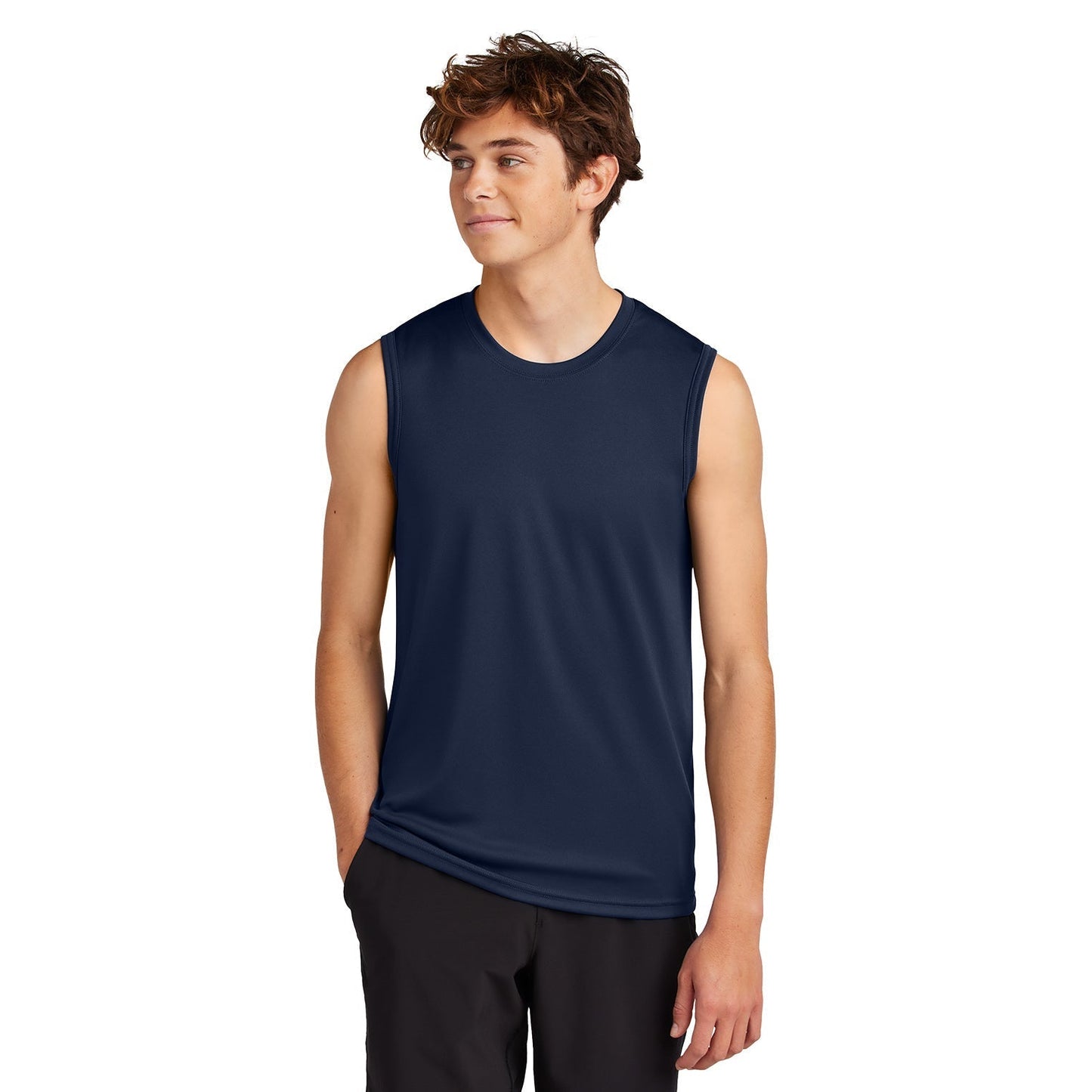 Charcoal Performance T-Shirt - Port & Company - Wicking Fabric