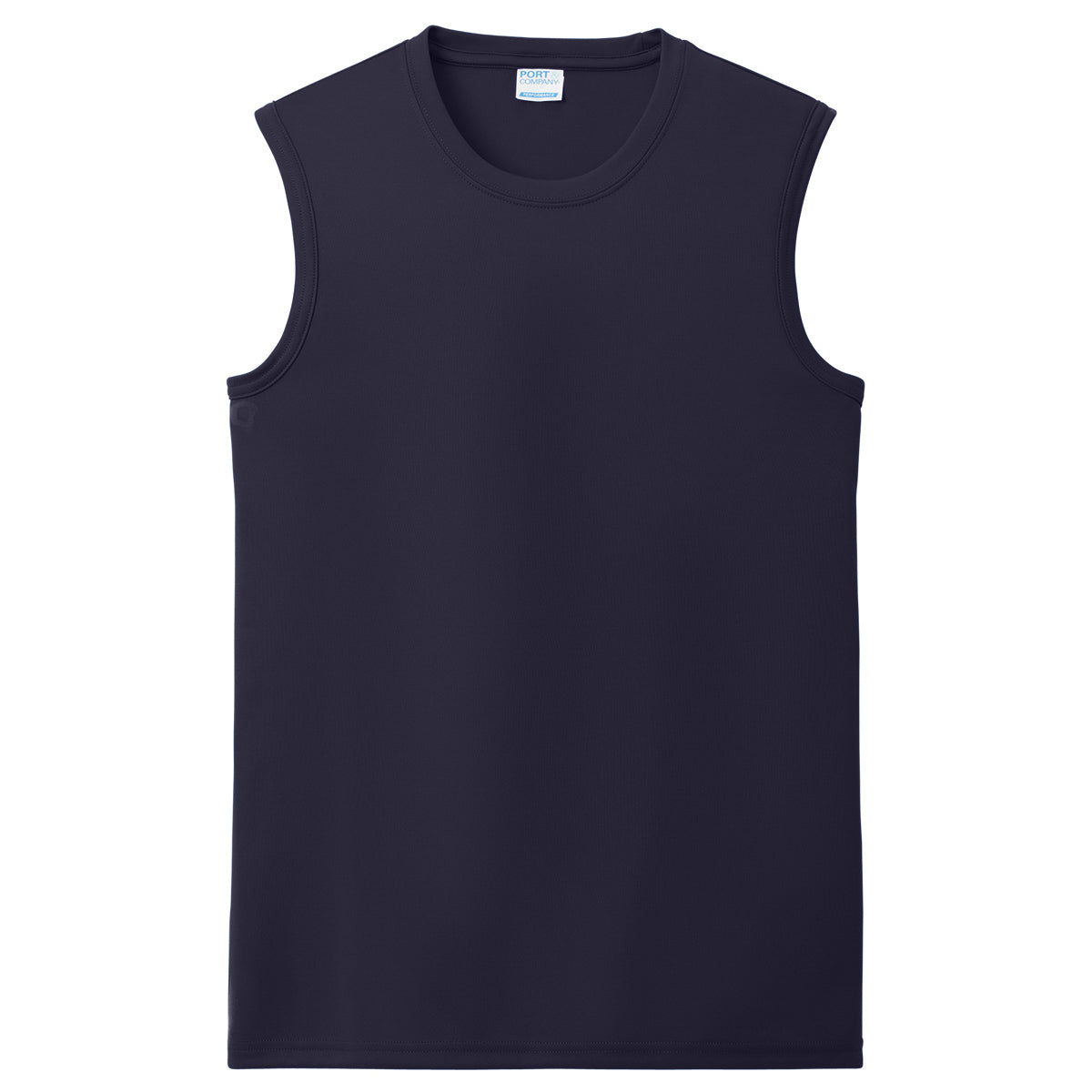 Charcoal Performance T-Shirt - Port & Company - Wicking Fabric