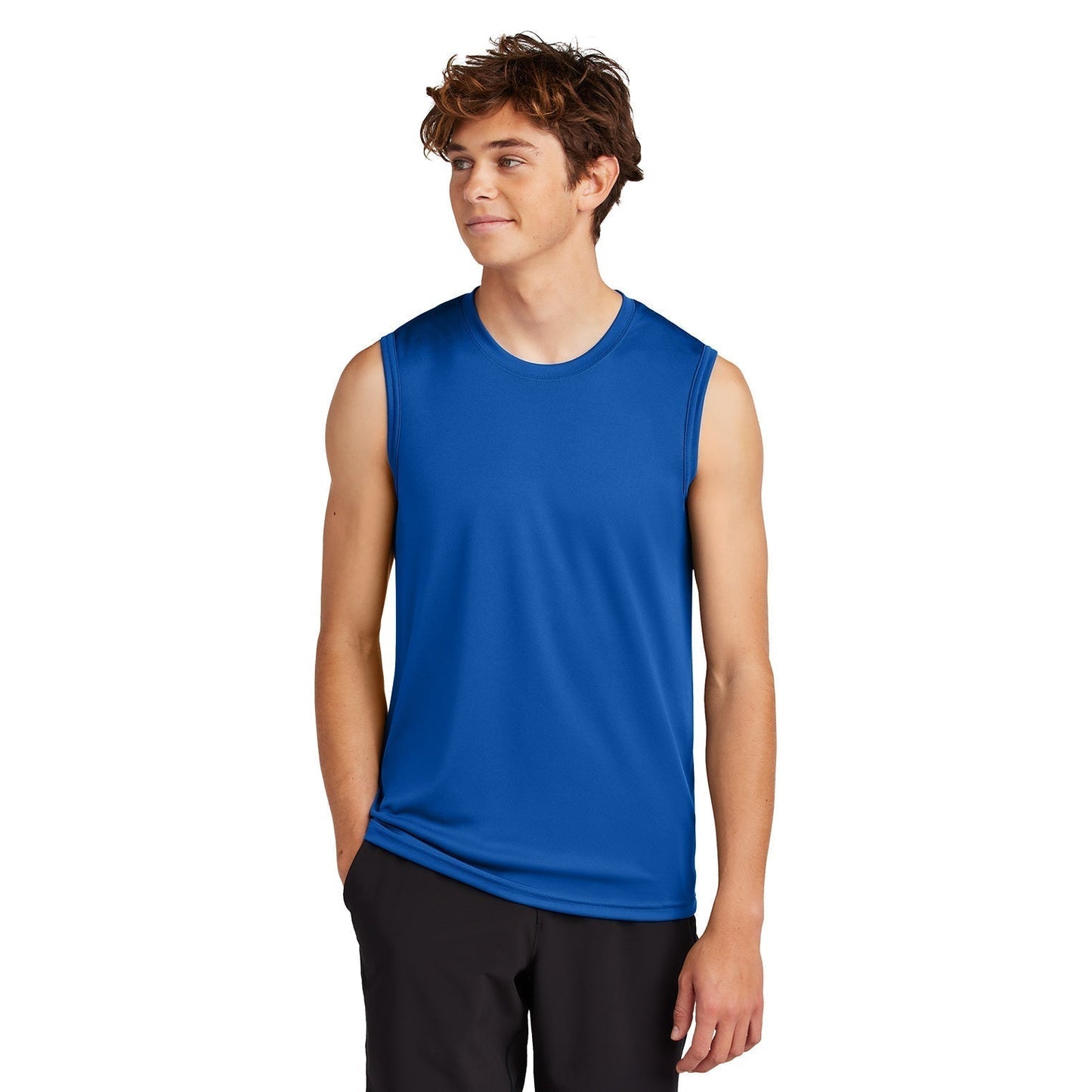 Charcoal Performance T-Shirt - Port & Company - Wicking Fabric