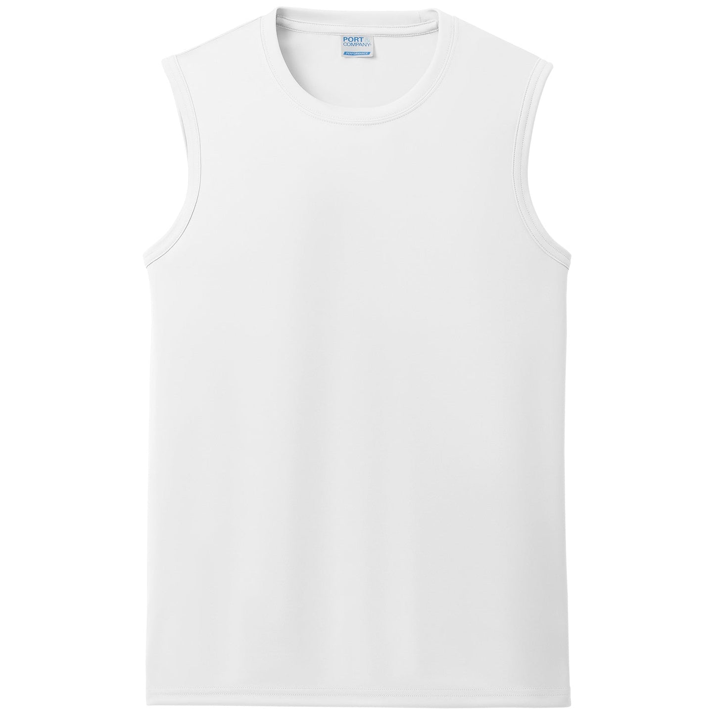 Charcoal Performance T-Shirt - Port & Company - Wicking Fabric