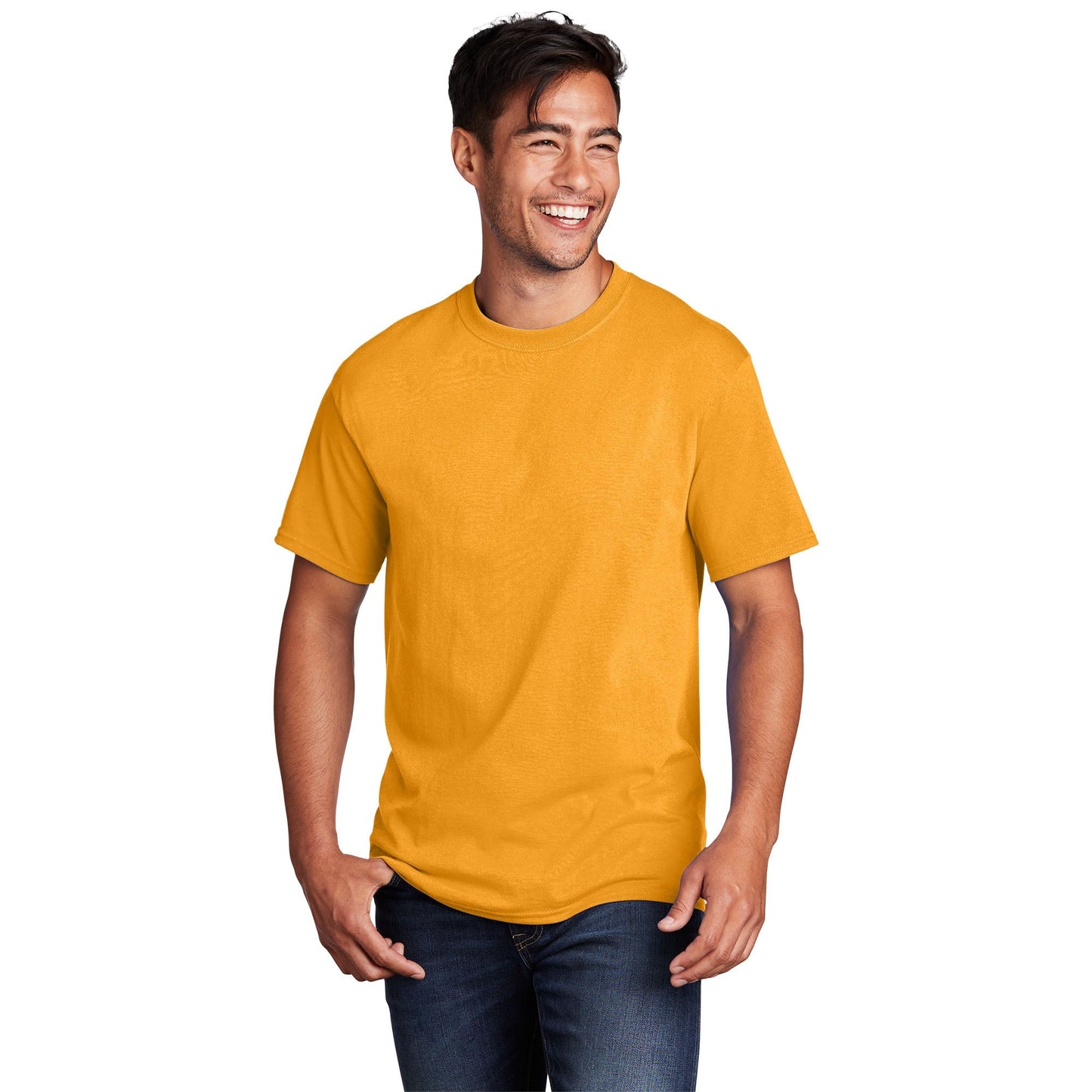 Aquatic Blue T-Shirt - Port & Company - Soft Cotton