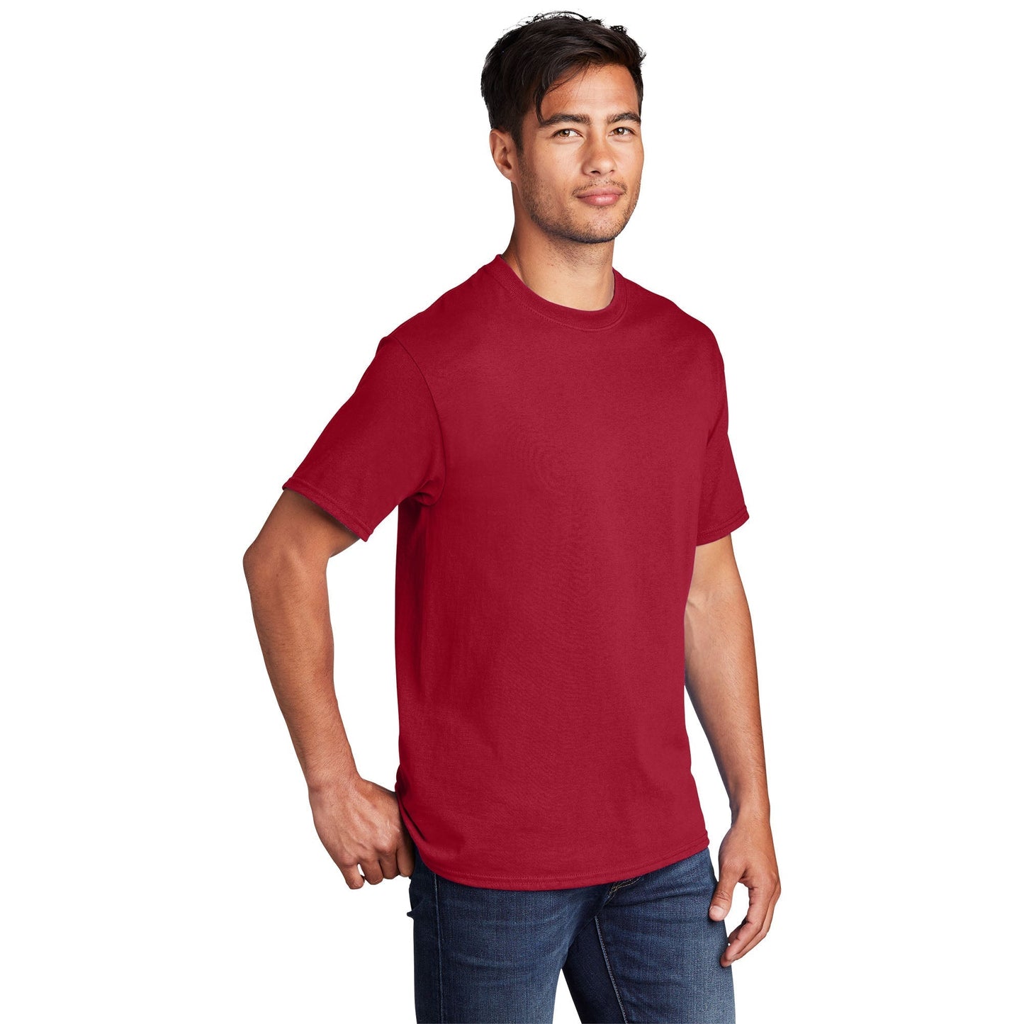 Aquatic Blue T-Shirt - Port & Company - Soft Cotton