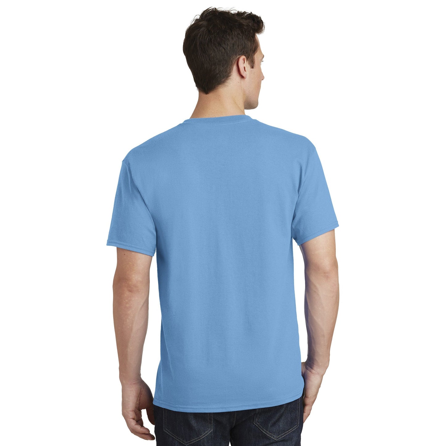 Aquatic Blue T-Shirt - Port & Company - Comfortable Fit