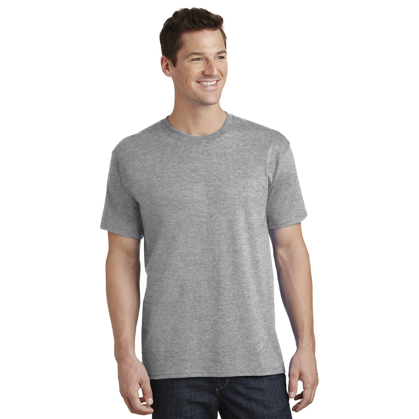 Aquatic Blue T-Shirt - Port & Company - Comfortable Fit