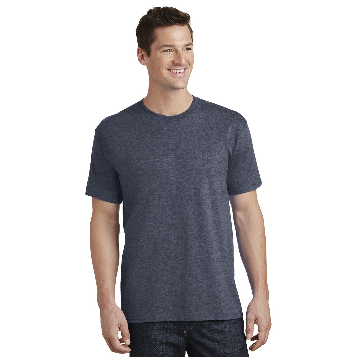 Aquatic Blue T-Shirt - Port & Company - Comfortable Fit