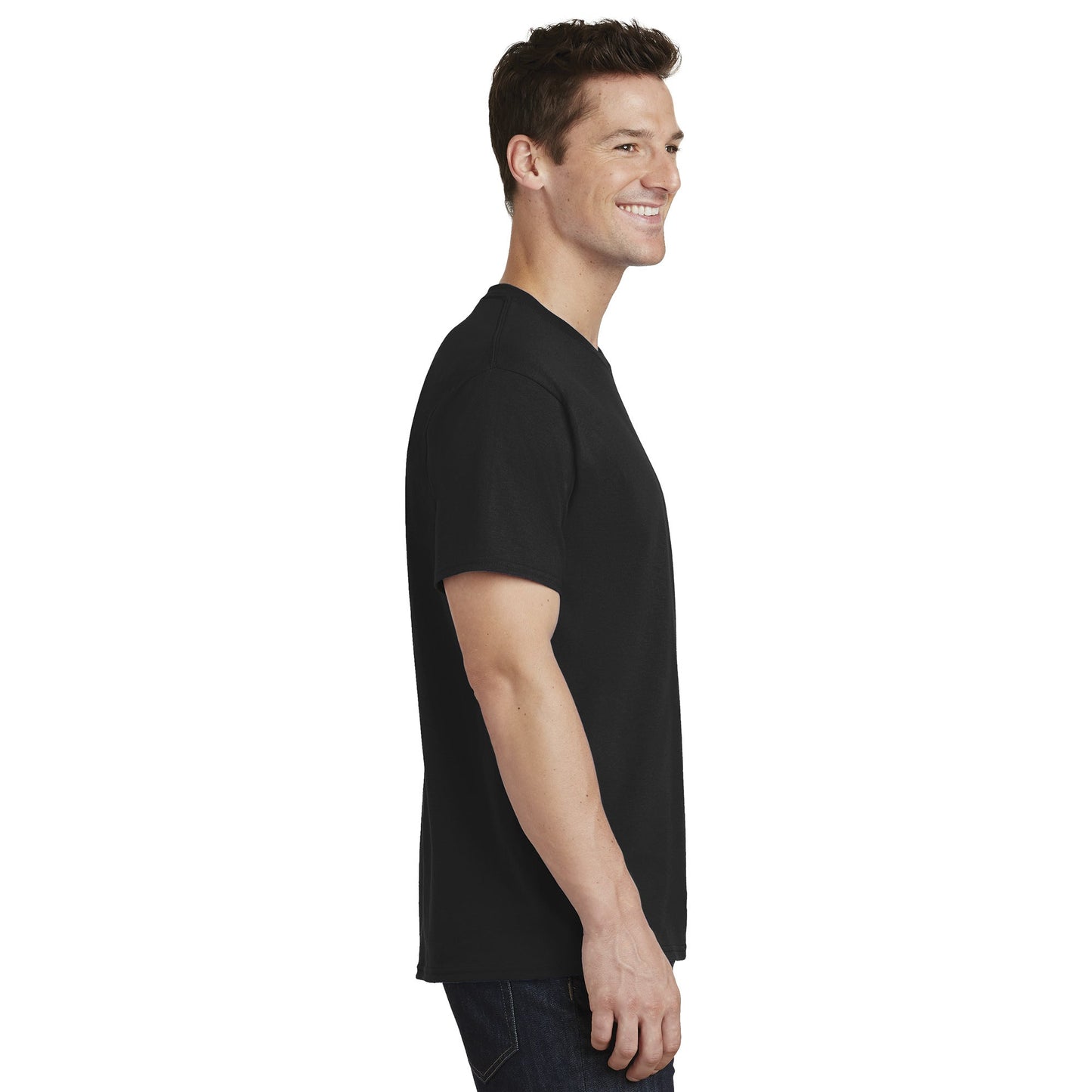 Aquatic Blue T-Shirt - Port & Company - Comfortable Fit