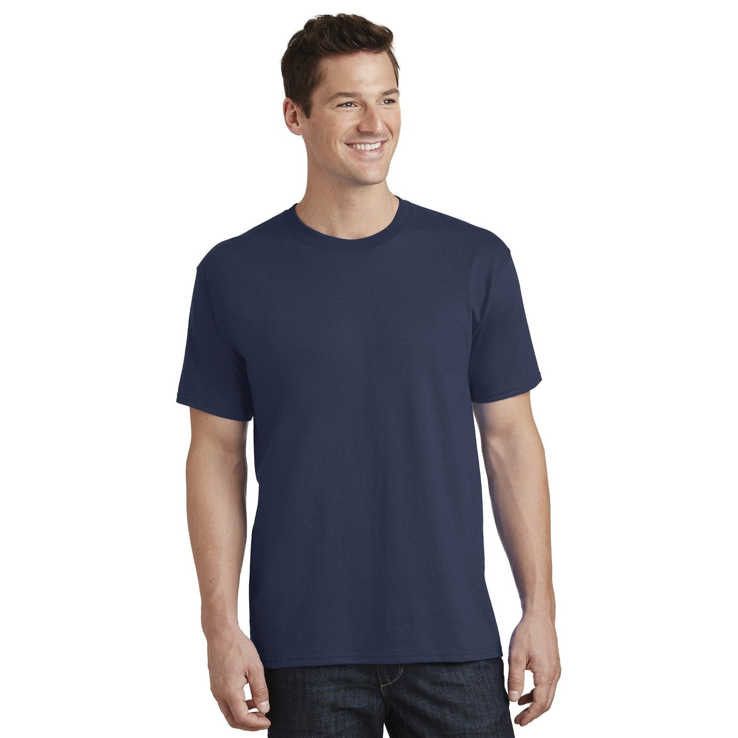 Aquatic Blue T-Shirt - Port & Company - Comfortable Fit