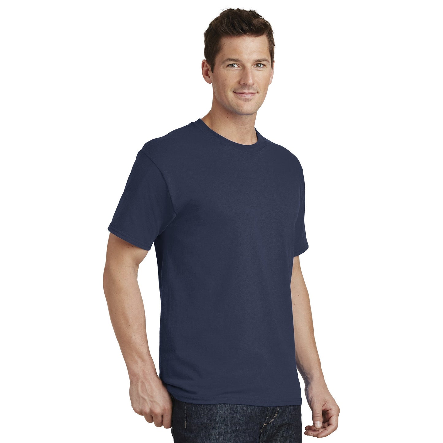 Aquatic Blue T-Shirt - Port & Company - Comfortable Fit
